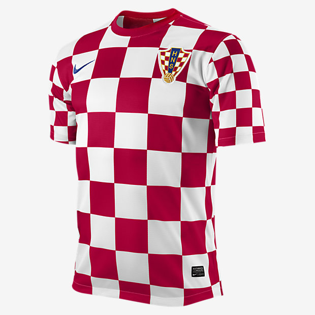 Nike Croatia Men's Home Stadium Jersey 2012/13 - Soccer Premier