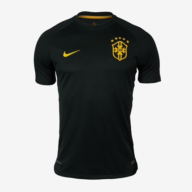 Nike Brazil Men's Third Match Jersey 2014/15 - Soccer Premier