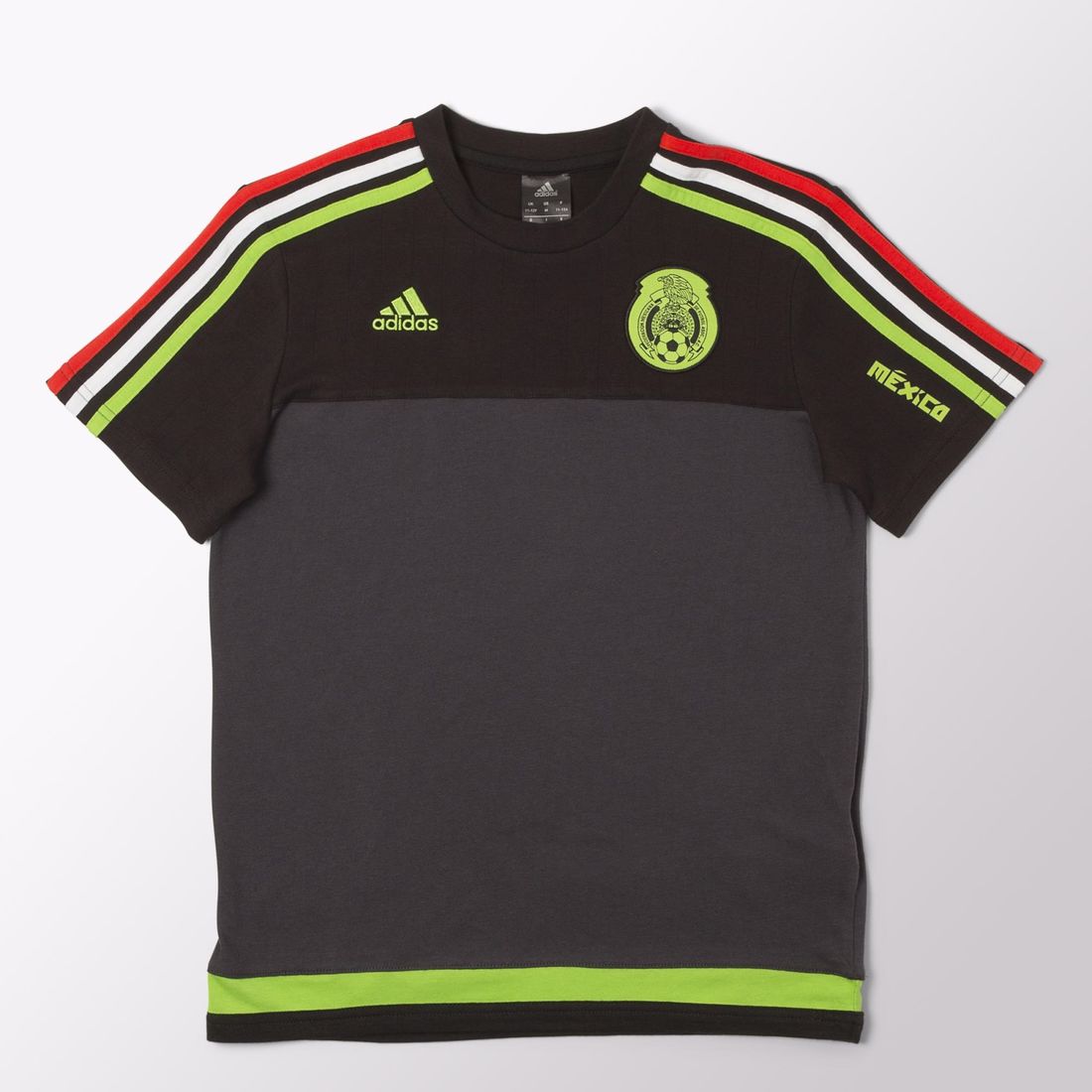 adidas Mexico Youth Anthem TShirt Soccer Premier