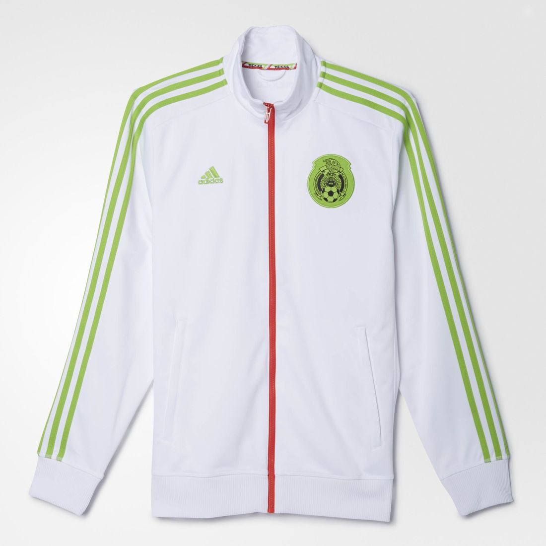 adidas mexico 3 stripe track jacket 2018