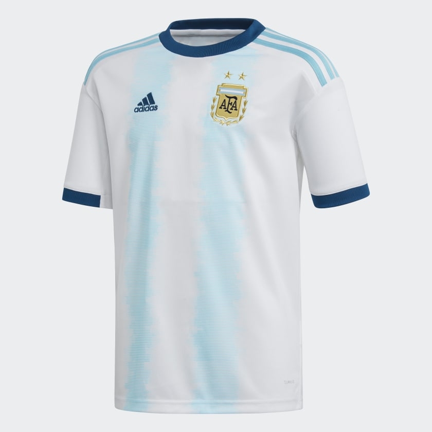 Adidas Youth Argentina Home Jersey Soccer Premier