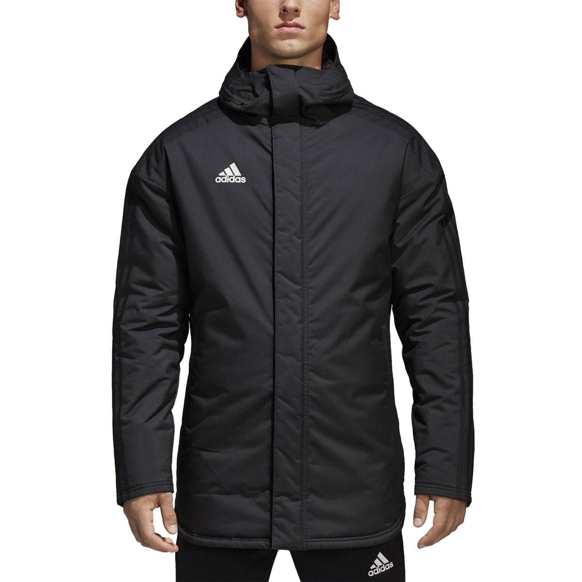 adidas men's soccer stadium 18 parka