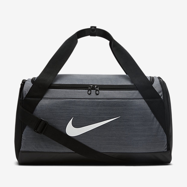 Nike Brasilia Duffel Bag Grey Soccer Premier