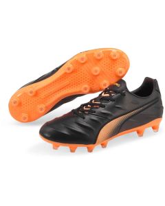 Puma King PRO 21 FG (Black/Orange)