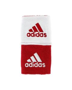 adidas Interval Reversible Wristband (Red)