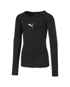 Puma LIGA BASELAYER TEE LS JR BLK