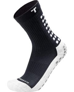 TRUsox 3.0 Mid-Calf Crew Cushioned Socks- Black