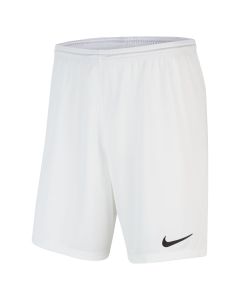 Nike Park 3 Men's Knit Soccer Short White