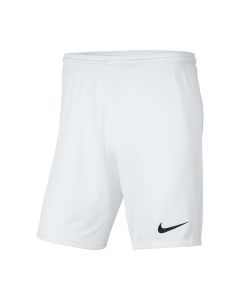 Nike Dri-FIT Park 3 Youth Soccer Shorts White