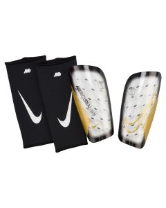 Nike Mercurial Lite ShinGuard Wht-blk-gld