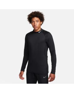 Nike Pro Men's Dri-FIT Warm Long-Sleeve Fitness Mock BLK