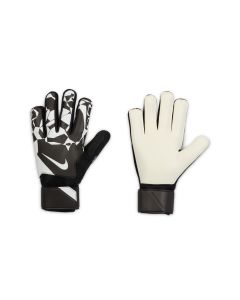 Nike Match Goalkeeper Soccer Gloves White-Black