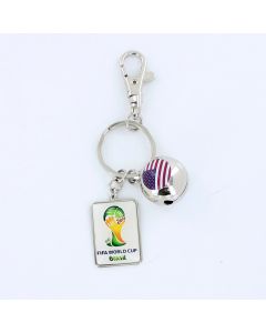 Wagon Brazil FIFA Worldcup 2014 USA Keychain