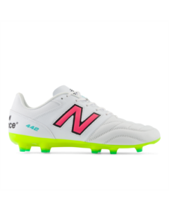 New Balance 442 V2 TEAM FG White-Hi Lite