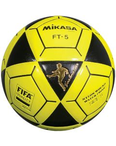MIKASA FT-5 Soccer Ball Black/Yellow