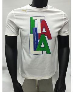 Puma Italia Men's Graphic  T-Shirt