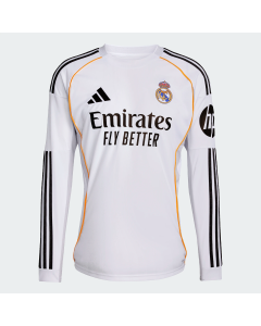 adidas REAL MADRID Home LS Jersey 25-26