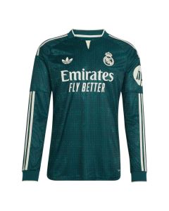adidas Real Madrid 26/27 Away Authentic LS Jersey