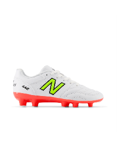 New Balance 442 V2 ACADEMY JNR FG White-Energy Red
