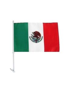 Mexico  Double-side Car Flag