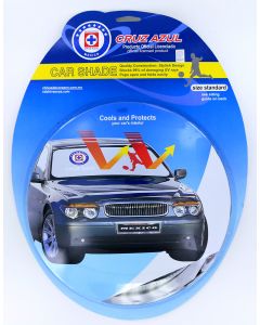 BDK Cruz Azul Standard Size Car Shade