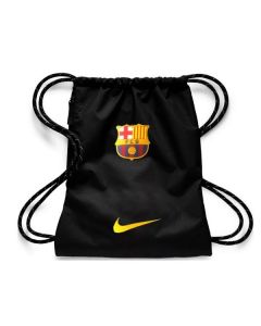 Nike FC Barcelona Stadium Soccer Gym Sack (Black)