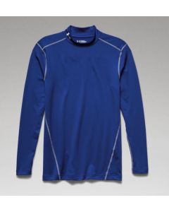 Under Armour Men's Cold Gear Mock (Blue)