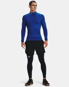 UA Men's ColdGear® Armour Compression Mock (Royal)