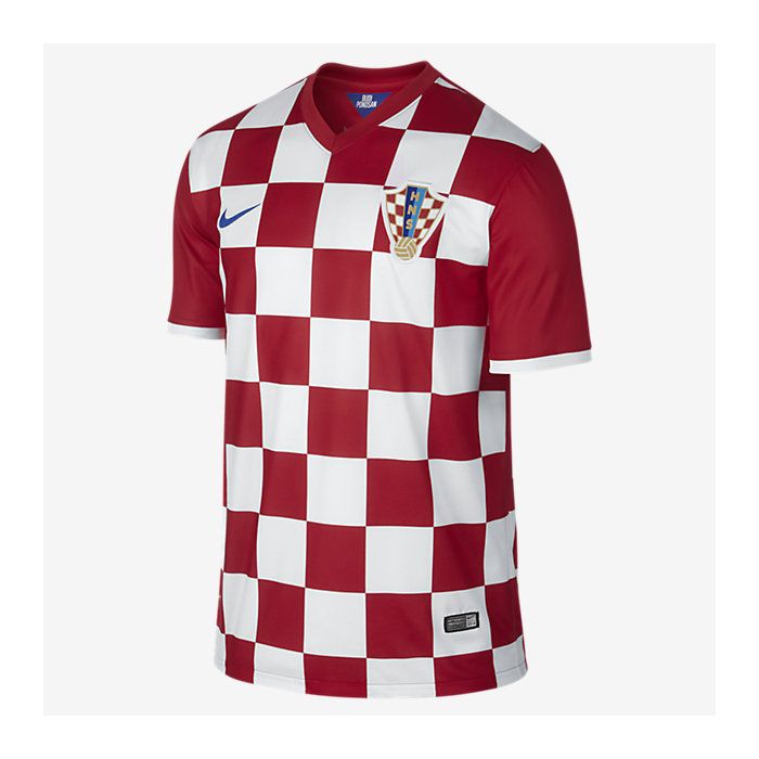 Nike HNS Croatia Men's Home Stadium Jersey 2014