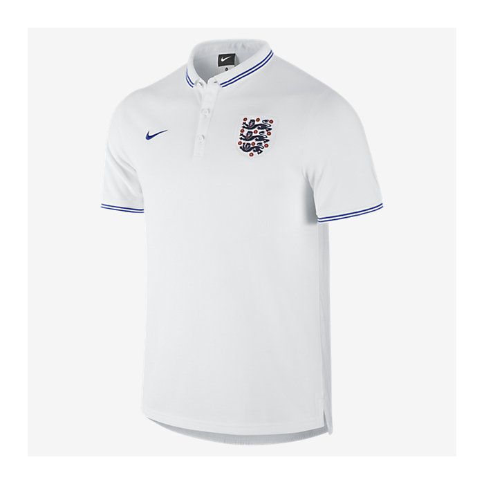 nike red england polo shirt