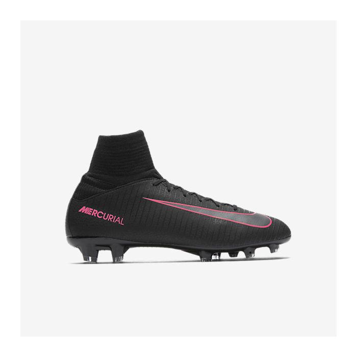 Nike mercurial superfly v pink and white top