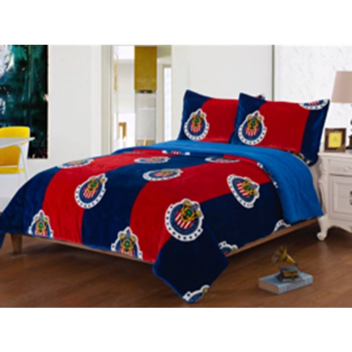 Official Chivas 3 PCS FLANNEL BORREGO Blankets