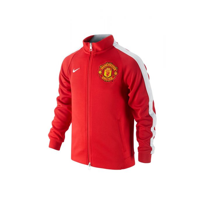 Uitleg Uitdaging schijf Nike Manchester United Youth Authentic N98 Track Jacket