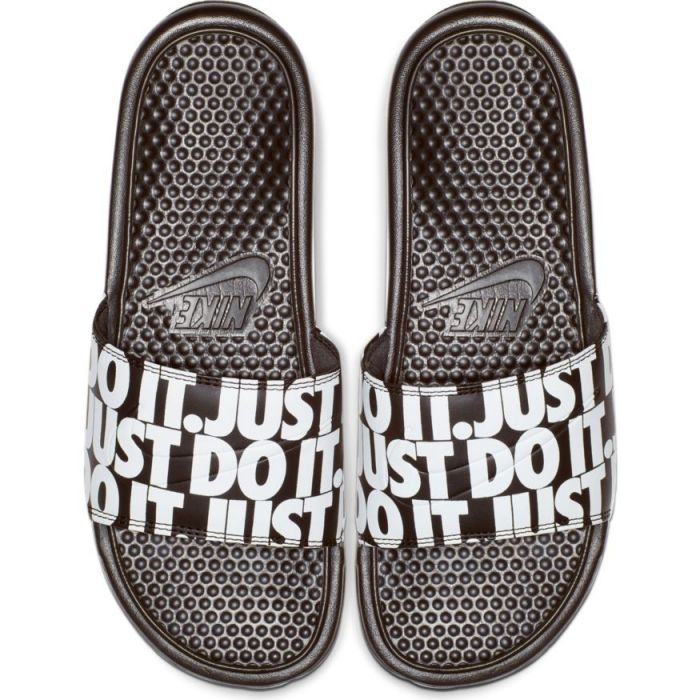 Benassi Do It." Print Sandals