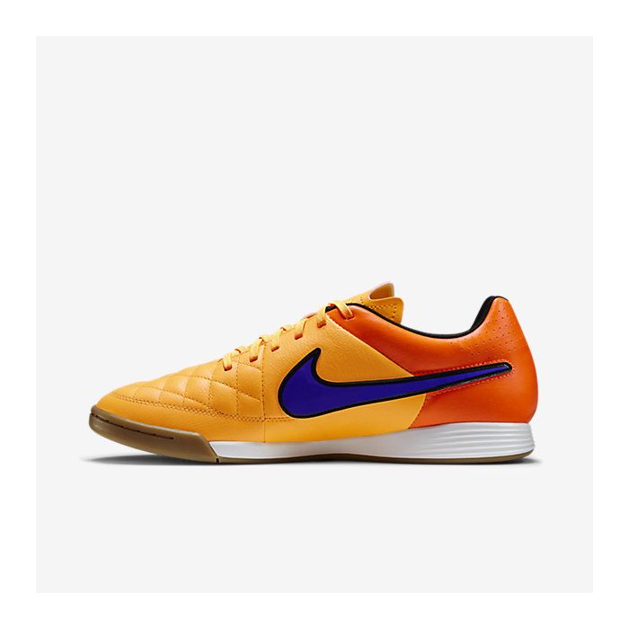 注目のブランド Nike Tiempo Genio Leather IC (Orange) シューズ