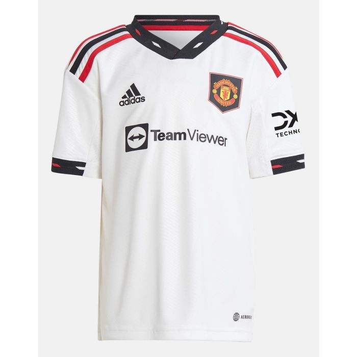 adidas Youth Man Utd 23/24 3rd Jersey - White