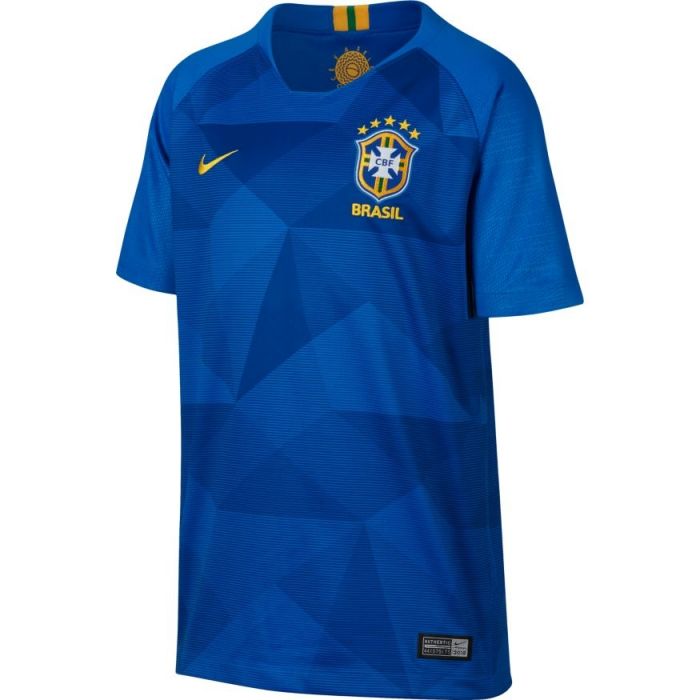 Oscuro Empresario Duque Nike Jr. Brazil Away Jersey 2018/19