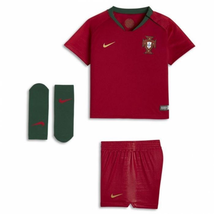 zal ik doen formeel toewijding Nike Jr. Portugal Home Infant Kits FIFA World Cup 2018/19
