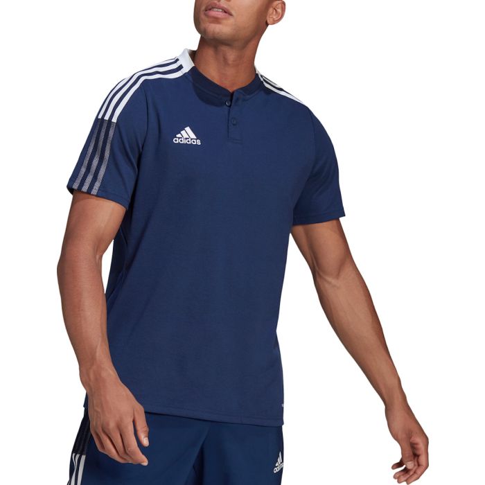 adidas Tiro 21 Polo Navy Blue