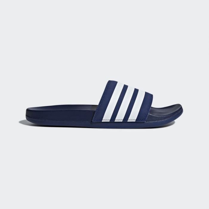 Adidas adilette cloudfoam plus stripes slides top