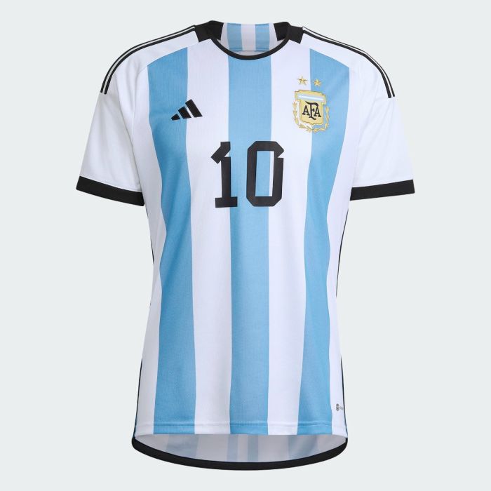 messi jersey white