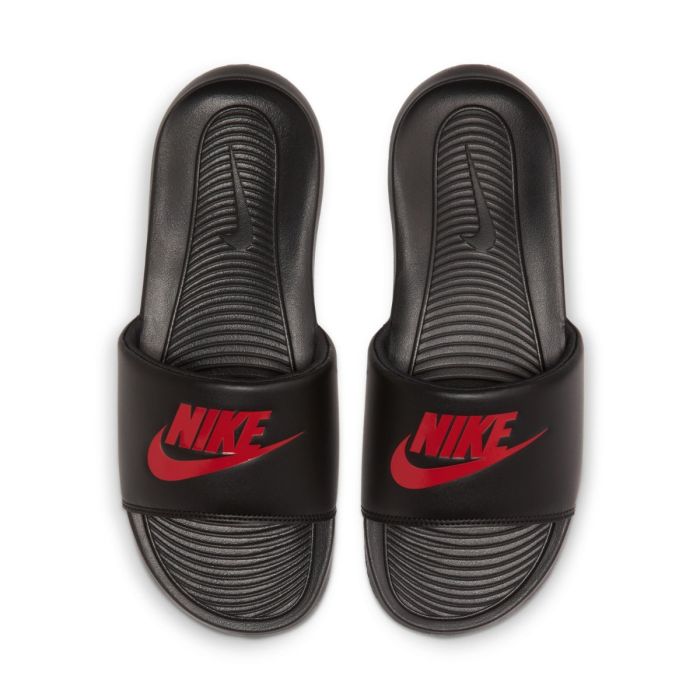 Mens nike slides black clearance