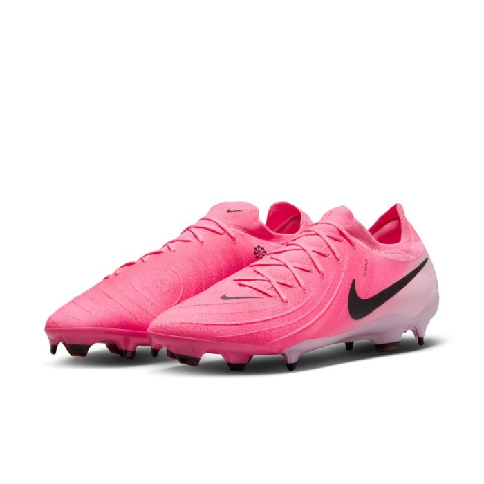Nike Phantom GX II Pro Firm Ground - White/Black/Metallic