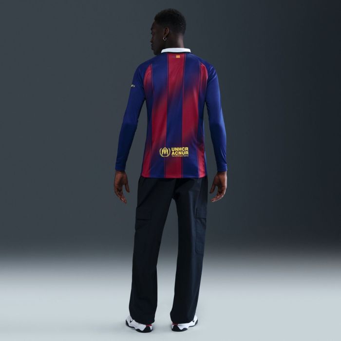 FC Barcelona ゲームジャージ(2025~26)M Nike FC Barcelona 2025/26 Stadium Home Men's LS Jsy