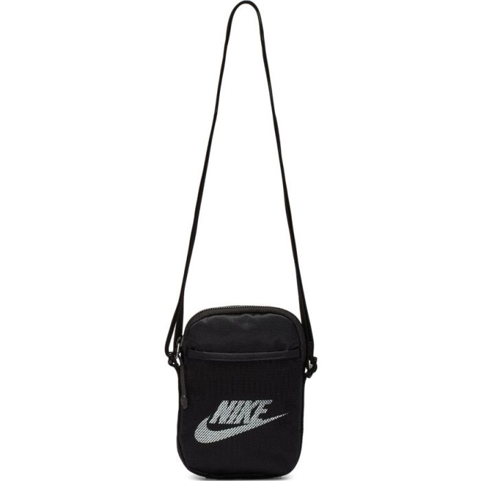 Nike Heritage Crossbody Mini Bag Sac à bandoulière, noir/blanc,  Einheitsgröße : : Mode