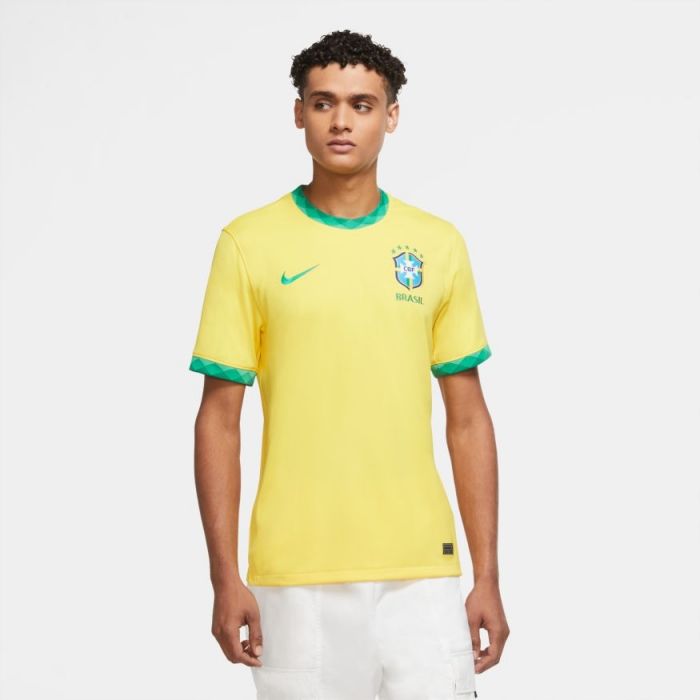 Nike Brasil 2020 Stadium Home Men's Soccer Jersey