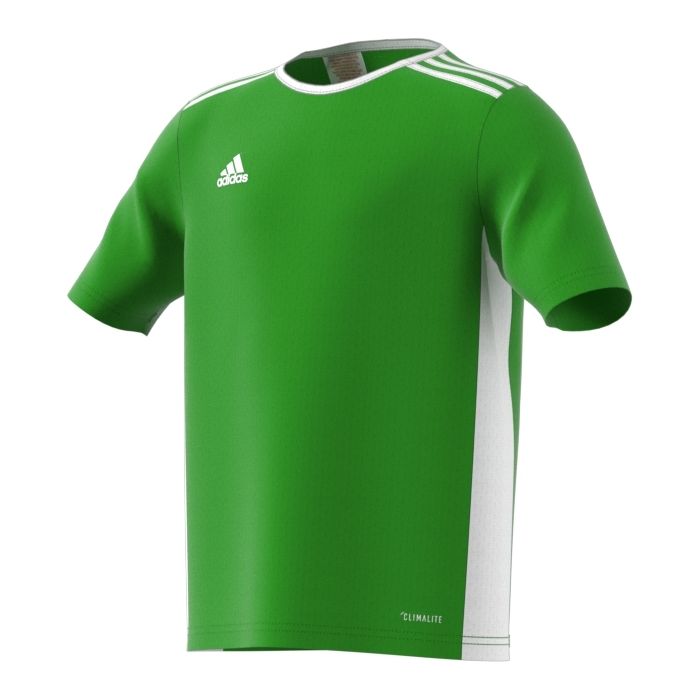 adidas ENTRADA 18 Soccer Jersey | White | Men's