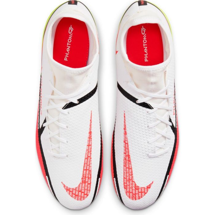 Nike Phantom GT2 Academy Dynamic Fit MG (White-Bright Crimson)