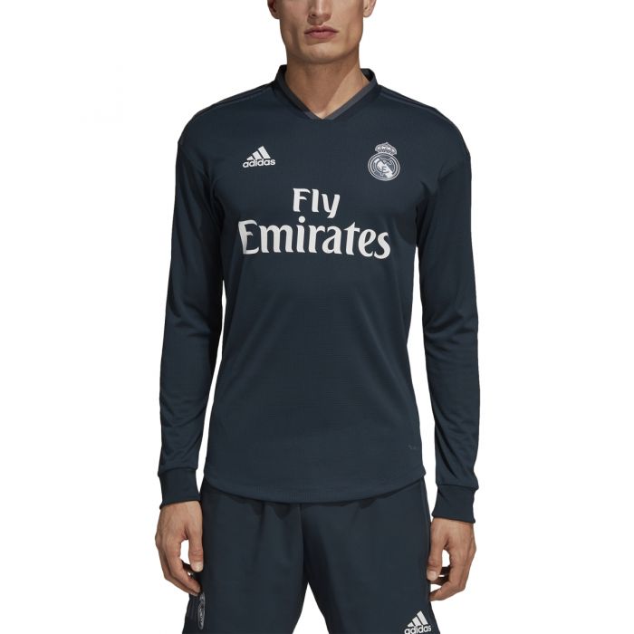 real madrid away shirt large