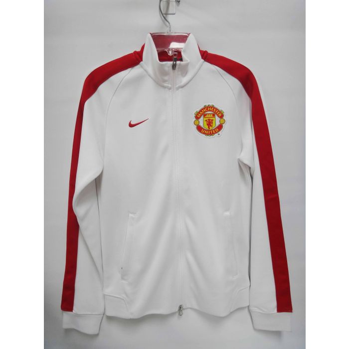 El diseño consumo ceja Nike Manchester United Anthem Jacket White 2014/15